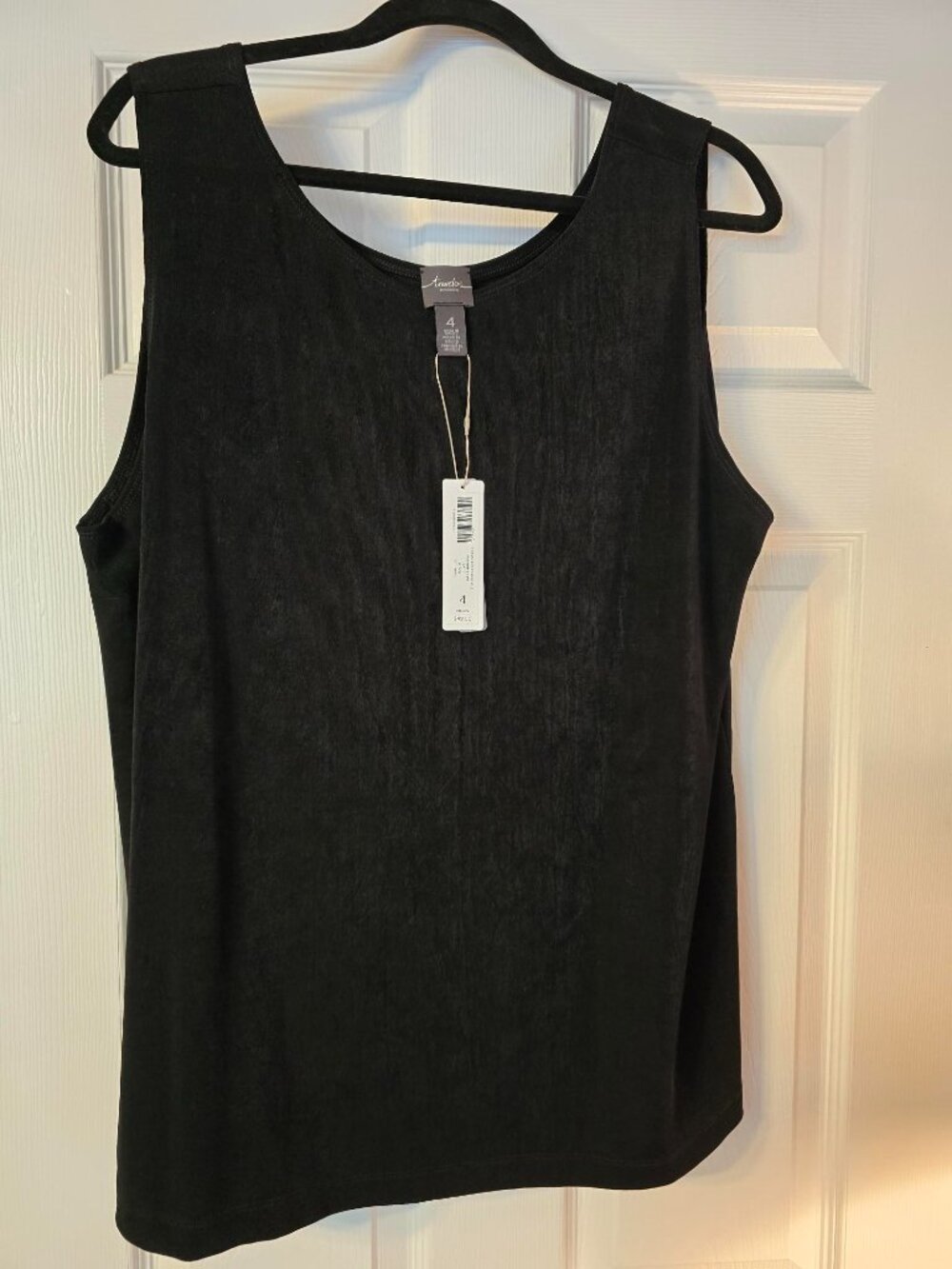 Traveler by Chico's Black Tank - NWT